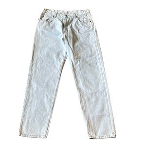 Vintage 90’s Gap Easy Fit Relaxed Straight Leg Jeans Light Blue Wash USA 36x32